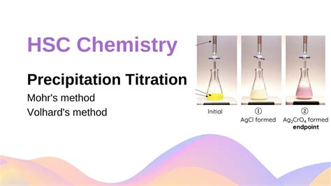 mohr and volhard method of titration